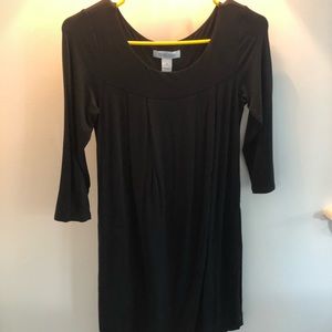 Black 3/4 length sleeve dress
